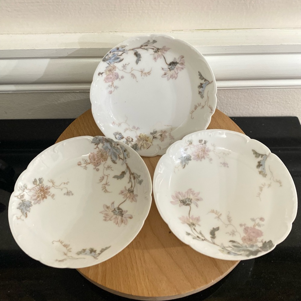Antique Haviland Limoges France Set of 3